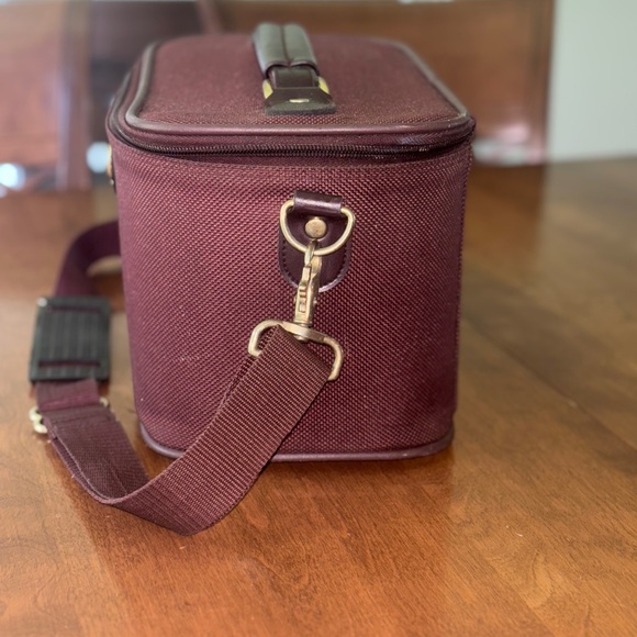 Vintage Etienne Aigner Cosmetic Travel Bag Heritage Collection - Picture 4 of 10